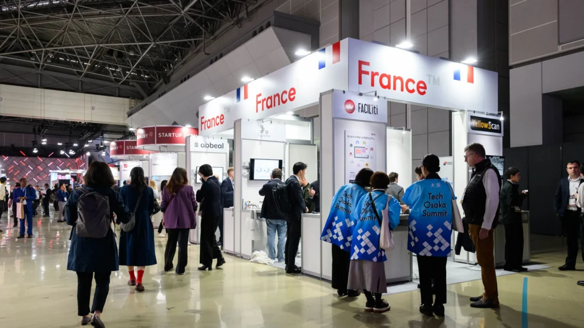 The Pavillon France at SusHi Tech Tokyo 2026 with French startups and the French Tech delegation